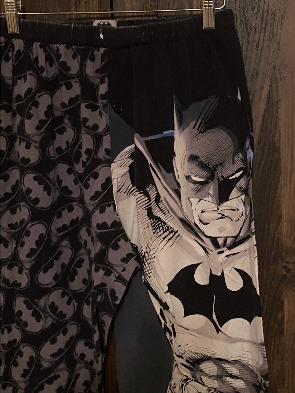 Batman black and grey  Graphic cotton pants - Picture 3 of 5